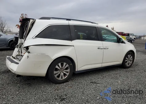 2015 Honda Odyssey Exl z USA, uszkodzony, nr VIN 5FNRL5H6XFB105532